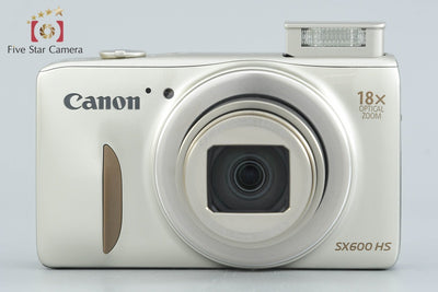 [Used] Canon PowerShot SX600 HS Gold Compact Digital Camera with Original Box