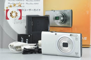 [Used] Canon PowerShot A2400 IS Silver Compact Digital Camera with Original Box