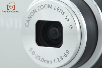 [Used] Canon PowerShot A2400 IS Silver Compact Digital Camera with Original Box