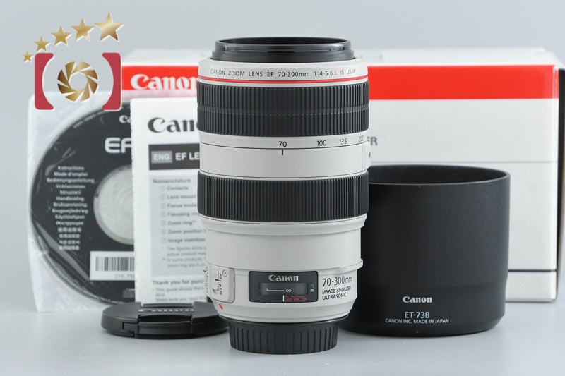 [Used] Canon EF 70-300mm f/4-5.6 L IS USM with Original Box