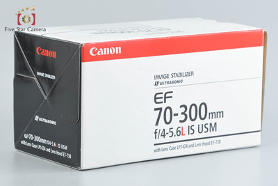 [Used] Canon EF 70-300mm f/4-5.6 L IS USM with Original Box