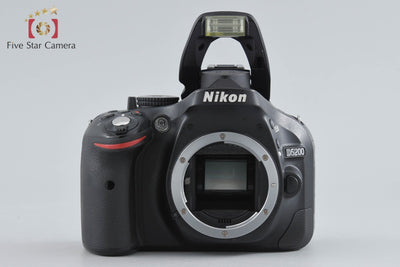 [Used] Nikon D5200 18-55 VR Lens Kit Black