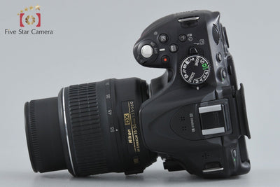 [Used] Nikon D5200 18-55 VR Lens Kit Black