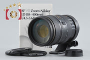 【中古】Nikon ニコン AF NIKKOR 80-400mm f/4.5-5.6 D ED VR
