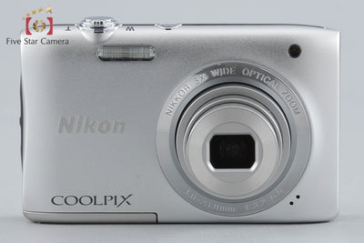 [Used] Nikon COOLPIX S2900 Silver Compact Digital Camera