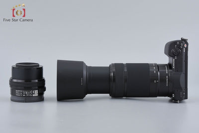 [Used] SONY α5100 ILCE-5100 Double Zoom Lens Kit Black Multi-language support