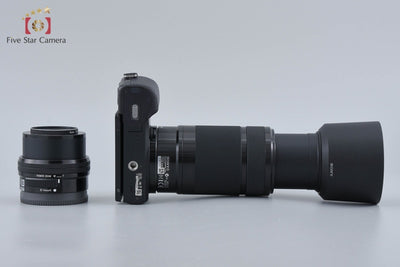 [Used] SONY α5100 ILCE-5100 Double Zoom Lens Kit Black Multi-language support