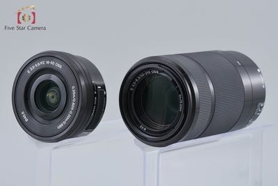 [Used] SONY α5100 ILCE-5100 Double Zoom Lens Kit Black Multi-language support