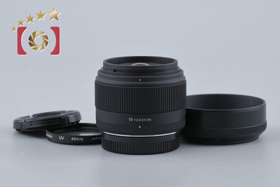 【中古】SIGMA シグマ 19mm f/2.8 EX DN マイクロフォーサーズ用
