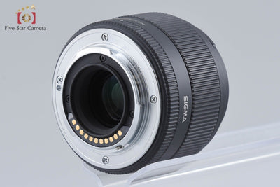 【中古】SIGMA シグマ 19mm f/2.8 EX DN マイクロフォーサーズ用