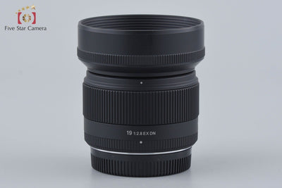 【中古】SIGMA シグマ 19mm f/2.8 EX DN マイクロフォーサーズ用