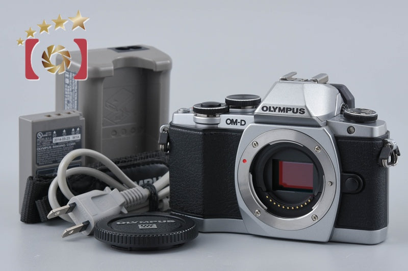 [Used] Olympus OM-D E-M10 Silver Mirrorless Single-Lens Camera with Low Shutter Count
