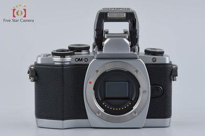 [Used] Olympus OM-D E-M10 Silver Mirrorless Single-Lens Camera with Low Shutter Count
