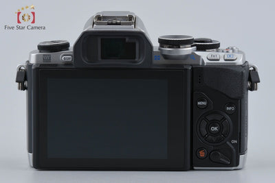 [Used] Olympus OM-D E-M10 Silver Mirrorless Single-Lens Camera with Low Shutter Count