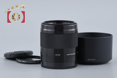 [Used] Sony E 50mm f/1.8 OSS SEL50F18 Black