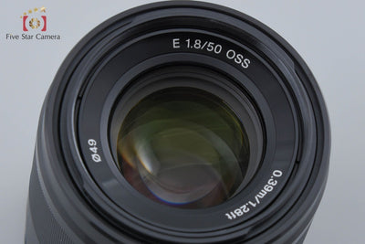 [Used] Sony E 50mm f/1.8 OSS SEL50F18 Black