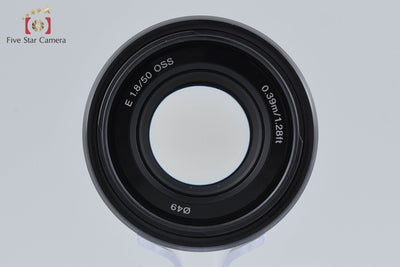 [Used] Sony E 50mm f/1.8 OSS SEL50F18 Black