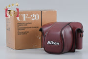【中古】Nikon ニコン CF-20 レザーカメラケース F3用 元箱付き