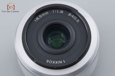 [Used] Nikon 1 NIKKOR 18.5mm f/1.8 Silver