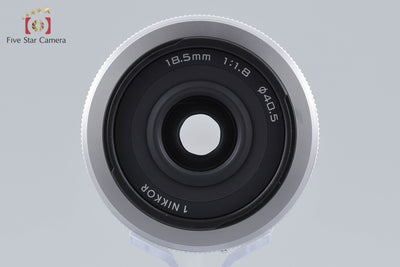 [Used] Nikon 1 NIKKOR 18.5mm f/1.8 Silver
