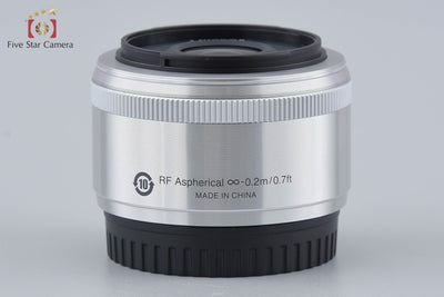 [Used] Nikon 1 NIKKOR 18.5mm f/1.8 Silver