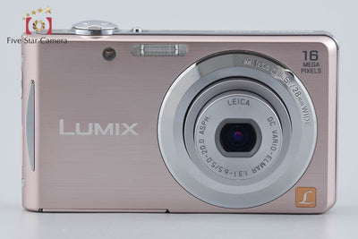 【中古】Panasonic パナソニック LUMIX DMC-FH5 ピンクゴールド コンパクトデジタルカメラ