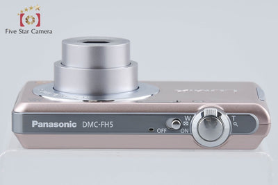 【中古】Panasonic パナソニック LUMIX DMC-FH5 ピンクゴールド コンパクトデジタルカメラ