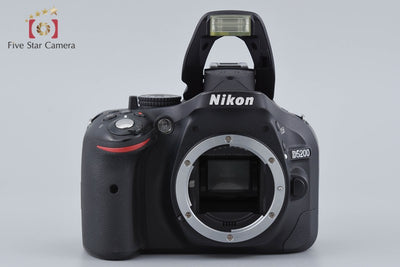 [Used] Nikon D5200 Double Zoom Kit Black