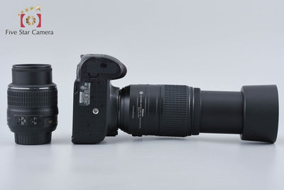 [Used] Nikon D5200 Double Zoom Kit Black