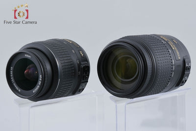 [Used] Nikon D5200 Double Zoom Kit Black