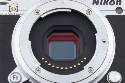 [Used] Nikon 1 J5 Silver Standard Power Zoom Kit, Low Shutter Count