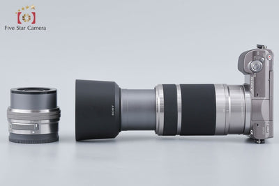 [Used] SONY α5100 ILCE-5100 Double Zoom Lens Kit Brown Multilingual