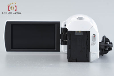 Used: SONY Handycam HDR-CX680 White Digital Video Camera Multi-Language Support