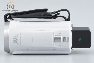Used: SONY Handycam HDR-CX680 White Digital Video Camera Multi-Language Support