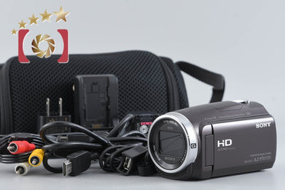 [Used] SONY Handycam HDR-CX675 Bordeaux Brown Digital Video Camera Multi-language support