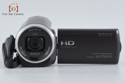 [Used] SONY Handycam HDR-CX675 Bordeaux Brown Digital Video Camera Multi-language support
