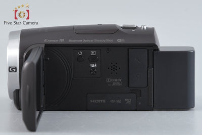 [Used] SONY Handycam HDR-CX675 Bordeaux Brown Digital Video Camera Multi-language support