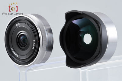 【中古】SONY ソニー E 16mm f/2.8 SEL16F28 + VCL-ECF1 フィッシュアイコンバーター