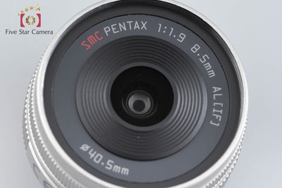 Used: PENTAX SMC 01 STANDARD PRIME 8.5mm f/1.9 AL IF Q-mount lens