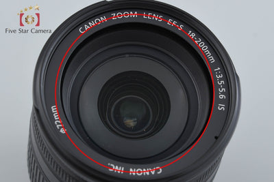 [Used] Canon EF-S 18-200mm f/3.5-5.6 IS with Original Box