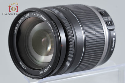 [Used] Canon EF-S 18-200mm f/3.5-5.6 IS with Original Box