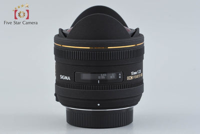 【中古】SIGMA シグマ 10mm f/2.8 EX DC FISHEYE HSM ニコン用