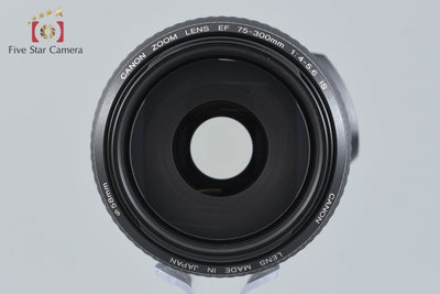【中古】Canon キヤノン EF 75-300mm f/4-5.6 IS USM