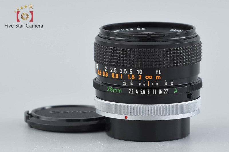 【中古】Canon キヤノン FD 28mm f/2.8 S.C.