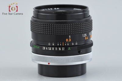 【中古】Canon キヤノン FD 28mm f/2.8 S.C.