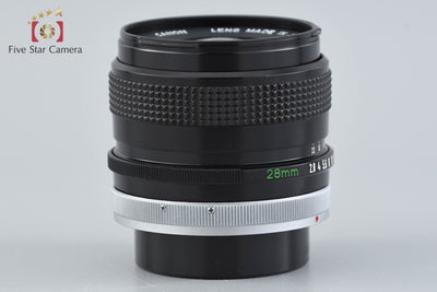 【中古】Canon キヤノン FD 28mm f/2.8 S.C.