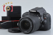 【中古】Canon キヤノン EOS Kiss X7 EF-S 18-55mm IS STM レンズキット ブラック