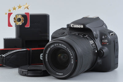 【中古】Canon キヤノン EOS Kiss X7 EF-S 18-55mm IS STM レンズキット ブラック