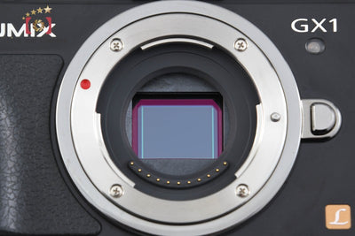 【中古】Panasonic パナソニック LUMIX DMC-GX1 パワーズームキット エスプリブラック シャッター回数僅少