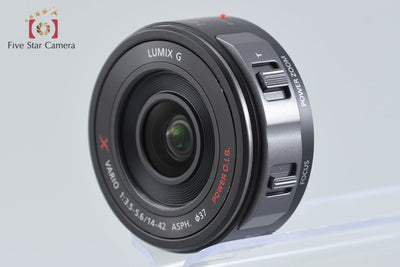 【中古】Panasonic パナソニック LUMIX DMC-GX1 パワーズームキット エスプリブラック シャッター回数僅少